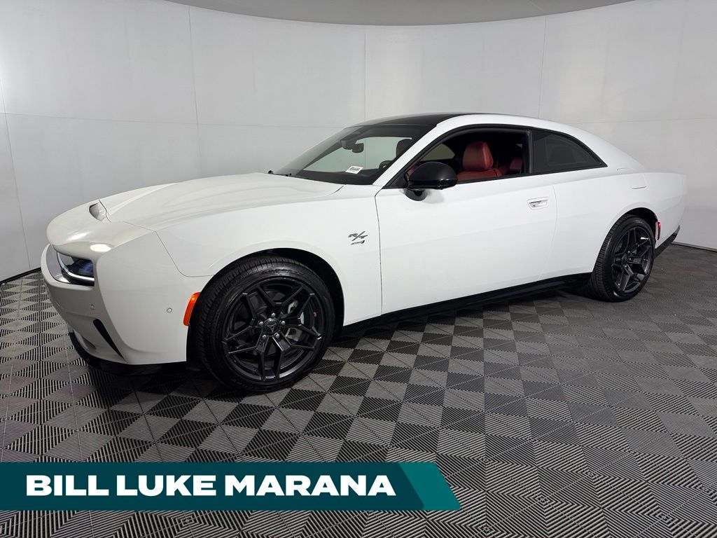 White Knuckle 2024 Dodge Charger Daytona Coupe All-Wheel Drive 1-Speed Automatic