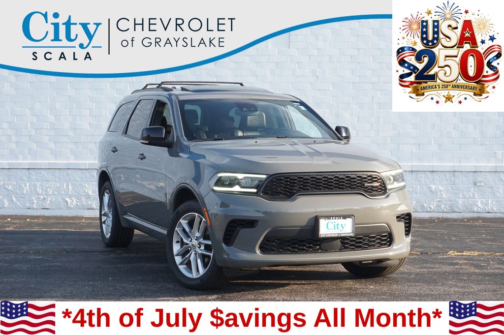 Destroyer Gray Clearcoat 2024 Dodge Durango SUV / Crossover All-Wheel Drive 8-Speed Automatic
