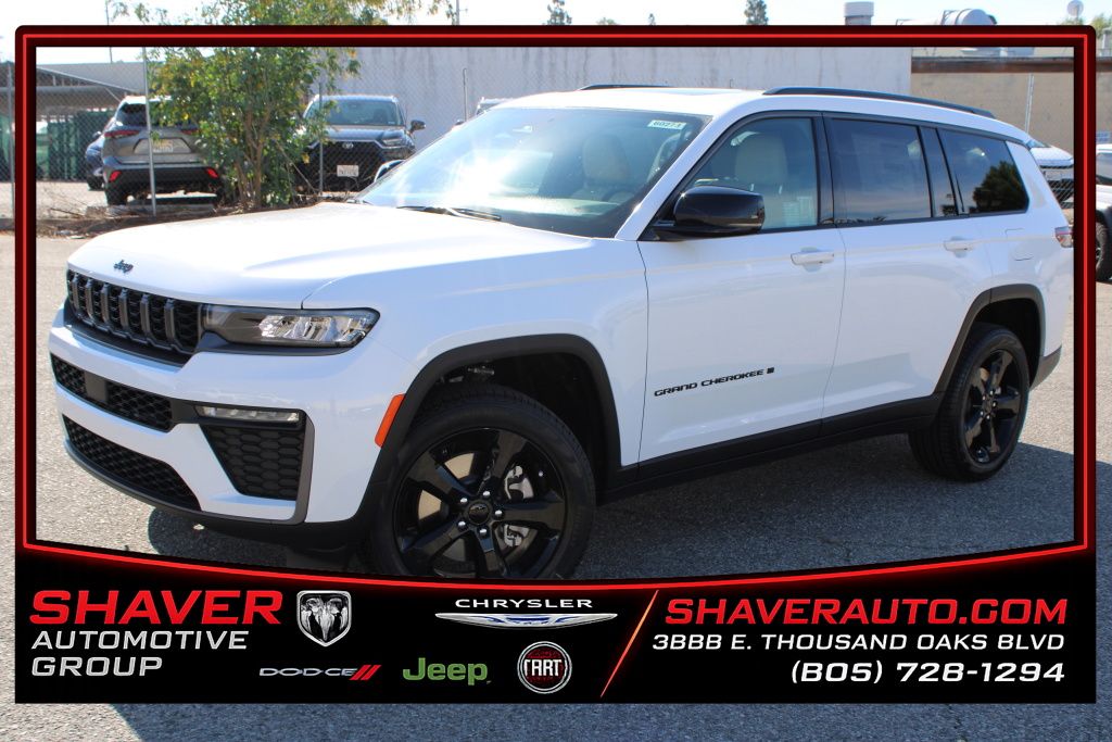 Bright White Clearcoat 2026 Jeep Grand Cherokee L SUV / Crossover Four-Wheel Drive 8-Speed Automatic