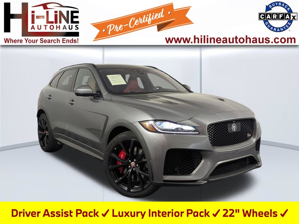 Eiger Gray Metallic 2020 Jaguar F-PACE SUV / Crossover All-Wheel Drive 8-Speed Automatic