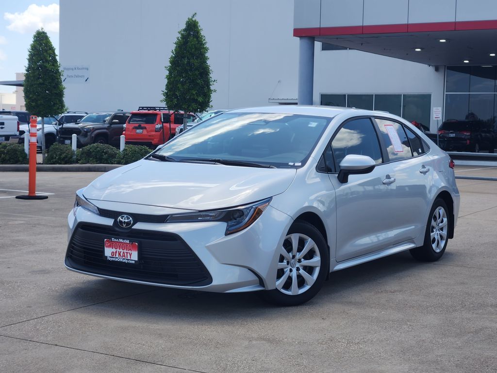 Classic Silver 2026 Toyota Corolla Sedan Front-Wheel Drive Continuously Variable Transmission