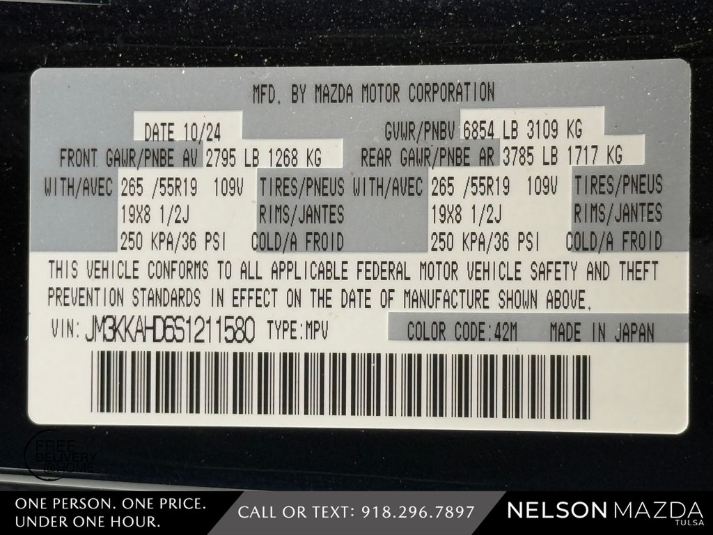 Certified Used 2025 Blue Mazda 3.3 Turbo Select image 55