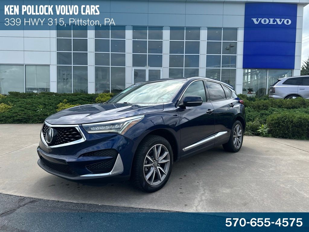 Apex Blue Pearl 2021 Acura RDX SUV / Crossover All-Wheel Drive Automatic