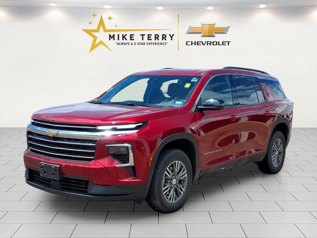 Radiant Red 2024 Chevrolet Traverse LT FWD SUV / Crossover Front-Wheel Drive 8-Speed Automatic