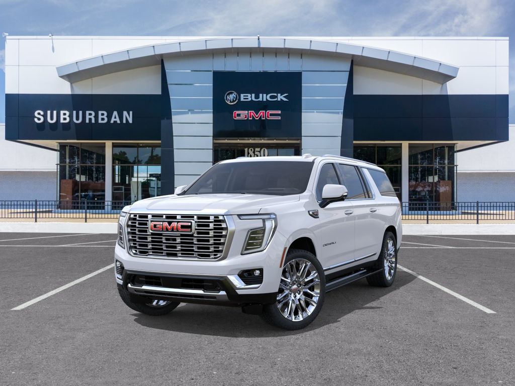 Glacier White Tricoat 2026 GMC Yukon XL SUV / Crossover Four-Wheel Drive