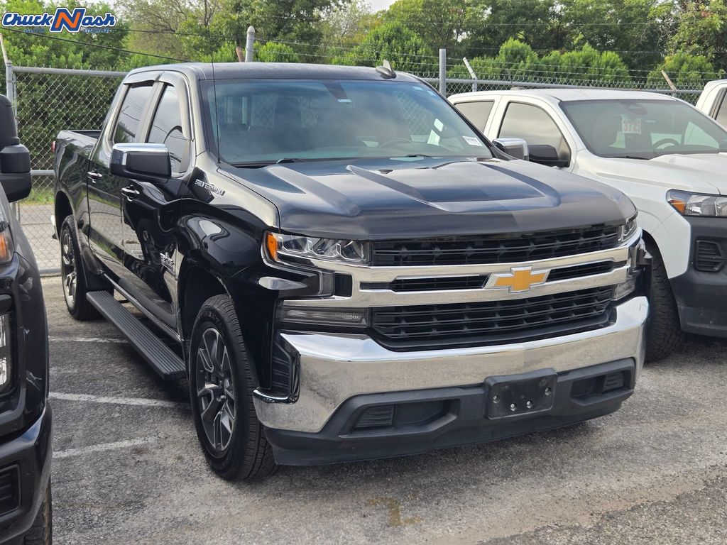 Black 2021 Chevrolet Silverado 1500 Pickup Truck 4X2 8-Speed Automatic