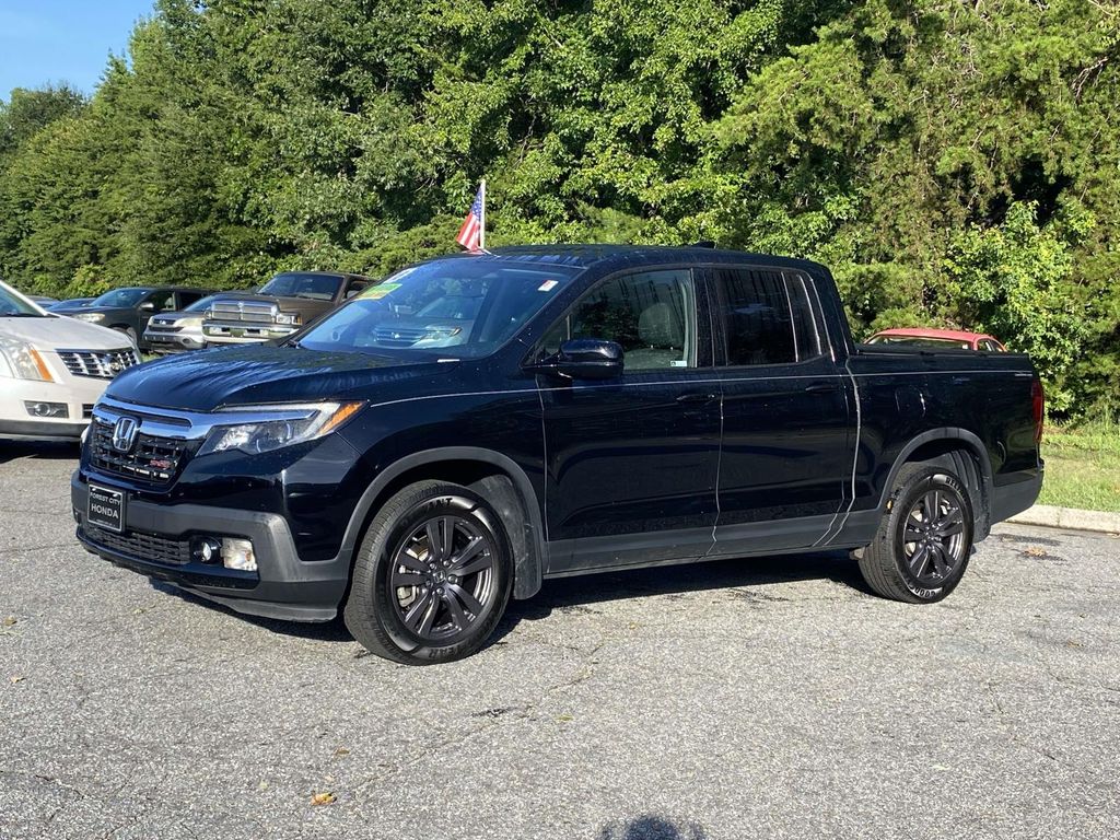  2018 Honda Ridgeline Pickup Truck All-Wheel Drive 6-Speed Automatic