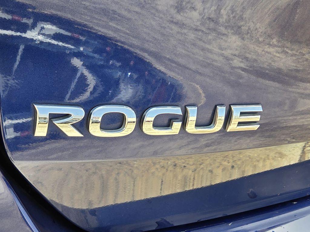 2018 Nissan Rogue S Blue at Community Toyota