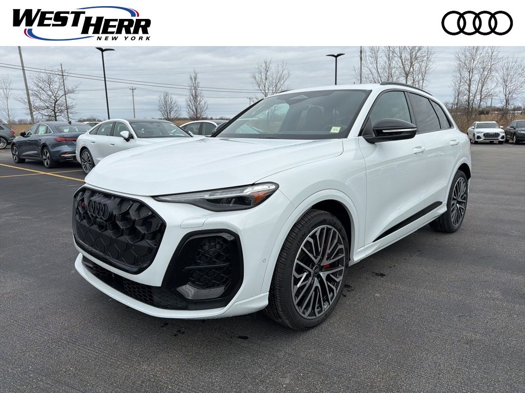 White 2025 Audi SQ5 3.0T quattro Premium Plus AWD SUV / Crossover All-Wheel Drive 7-Speed Automatic
