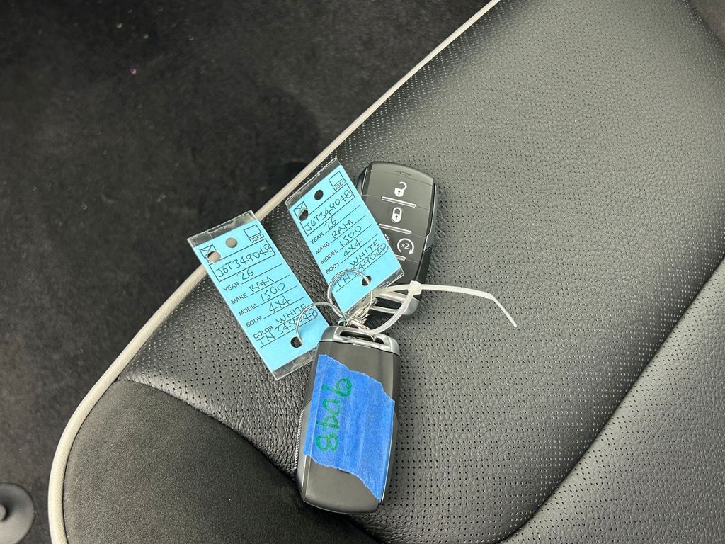 New 2026 Bright White Clearcoat Ram Laramie image 46