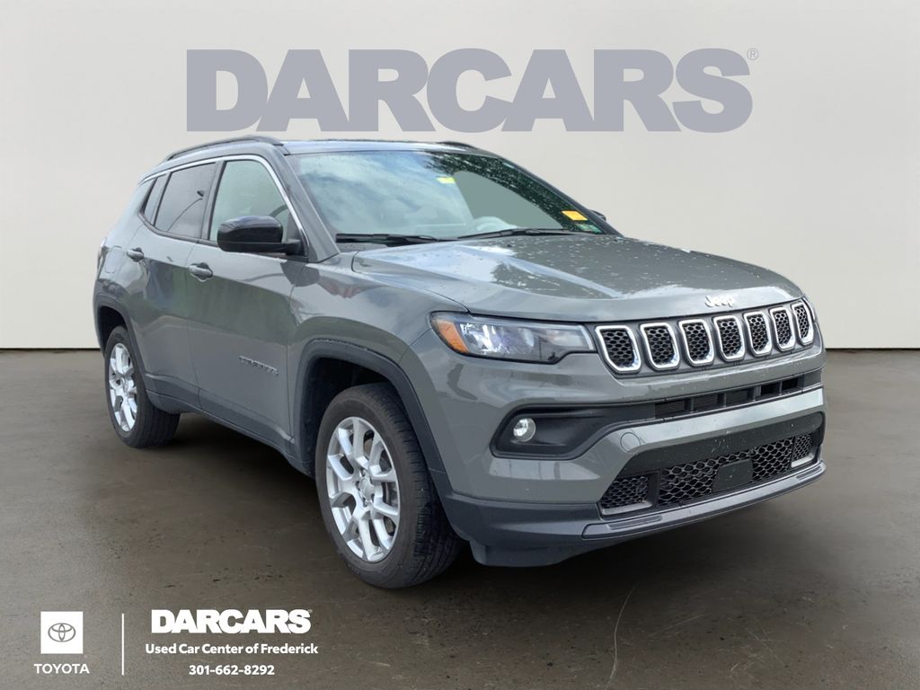 Sting-Gray Clearcoat 2023 Jeep Compass SUV / Crossover Four-Wheel Drive 8-Speed Automatic