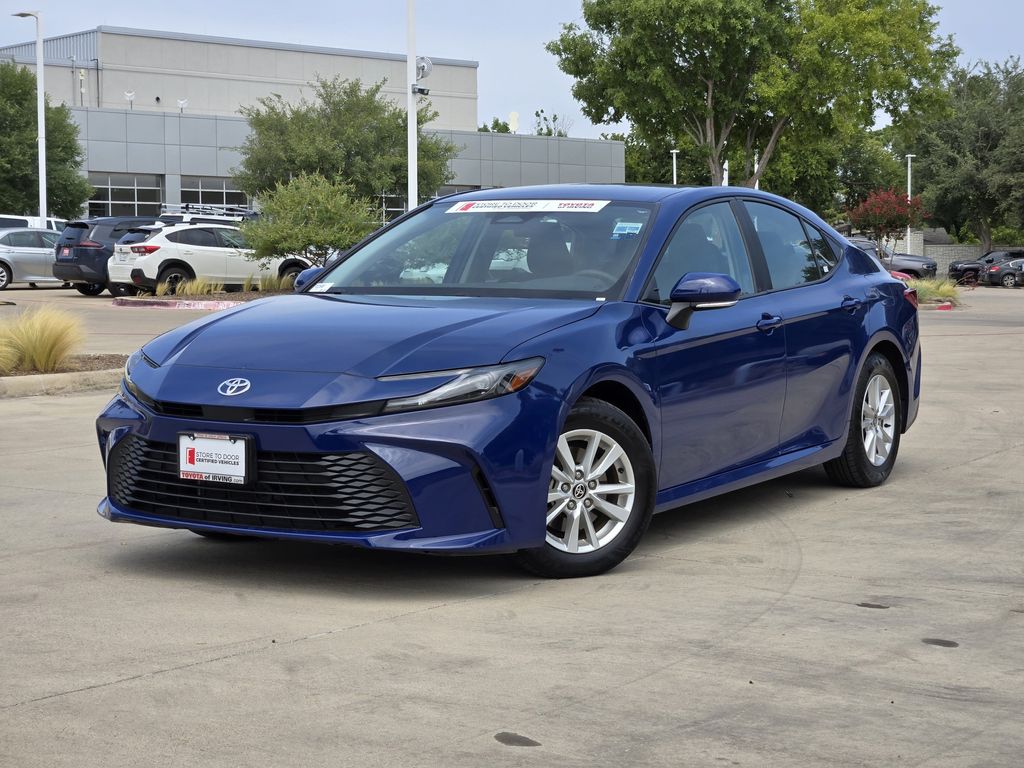 Reservoir Blue 2025 Toyota Camry Sedan Front-Wheel Drive Continuously Variable Transmission