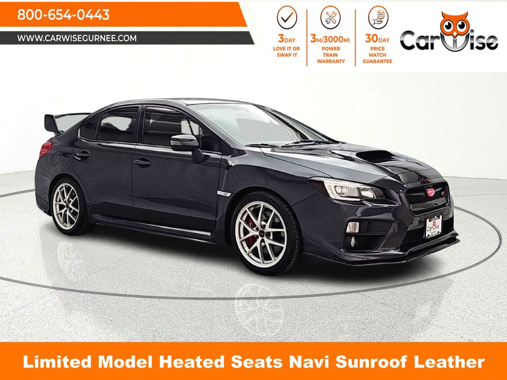 2016 Subaru WRX STI Limited with Wing Spoiler