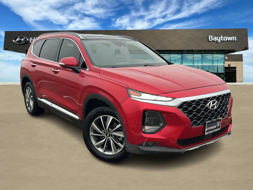 2020 Hyundai Santa Fe SEL Red at DeMontrond Auto Country