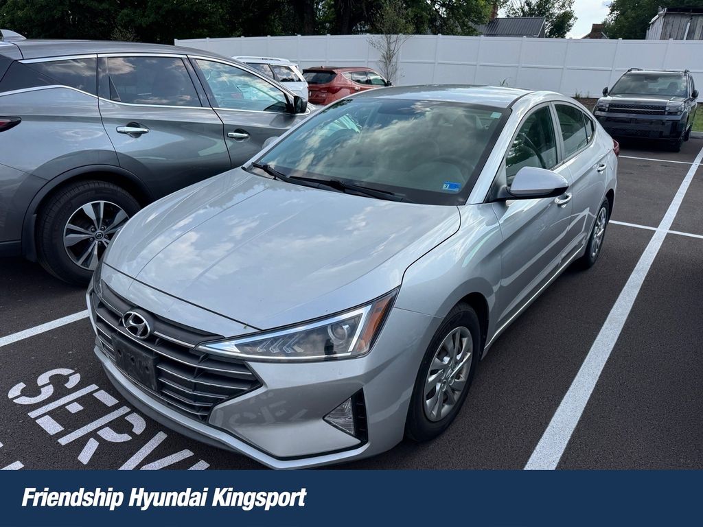 Symphony Silver 2019 Hyundai Elantra Sedan Front-Wheel Drive 6-Speed Automatic