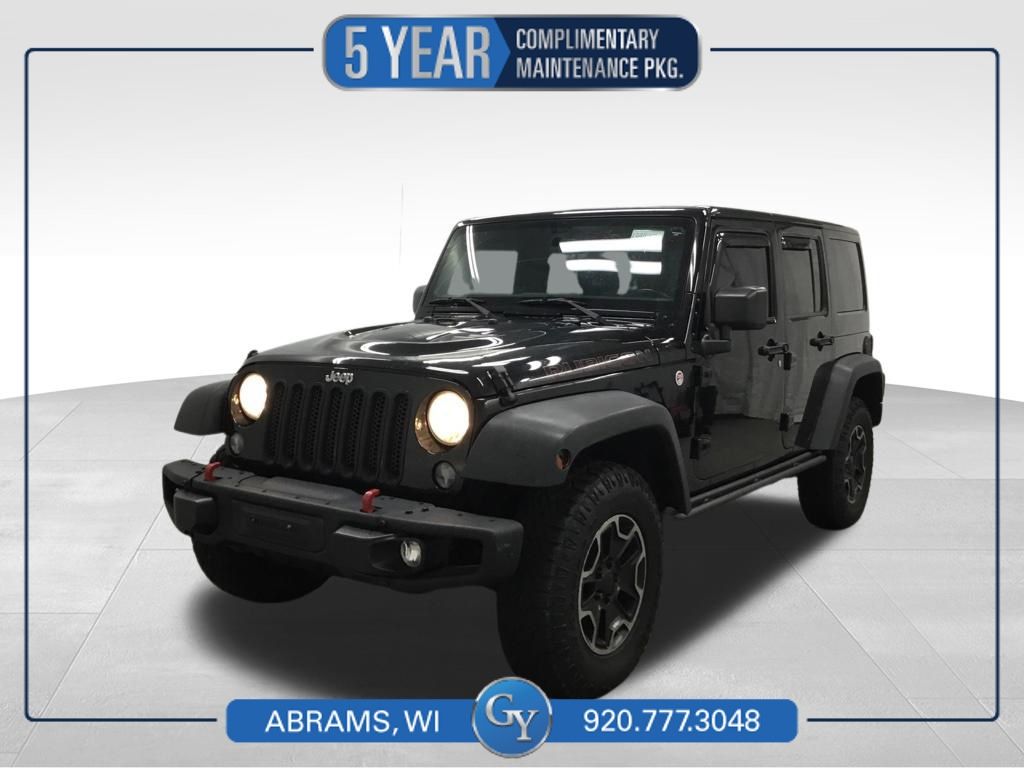 Black Clearcoat 2015 Jeep Wrangler SUV / Crossover Four-Wheel Drive 5-Speed Automatic