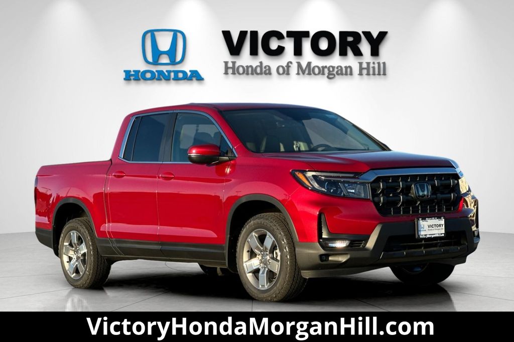 Radiant Red Metallic II 2026 Honda Ridgeline Pickup Truck All-Wheel Drive 9-Speed Automatic