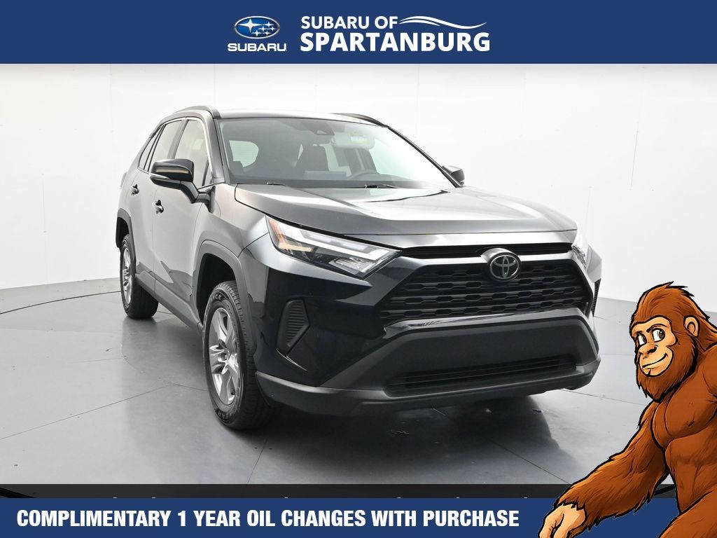 Midnight Black Metallic 2025 Toyota RAV4 SUV / Crossover Front-Wheel Drive 8-Speed Automatic