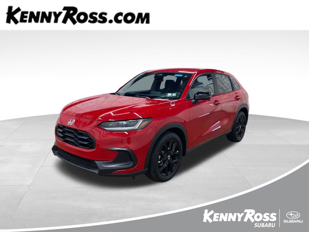 Red 2024 Honda HR-V SUV / Crossover All-Wheel Drive Continuously Variable Transmission