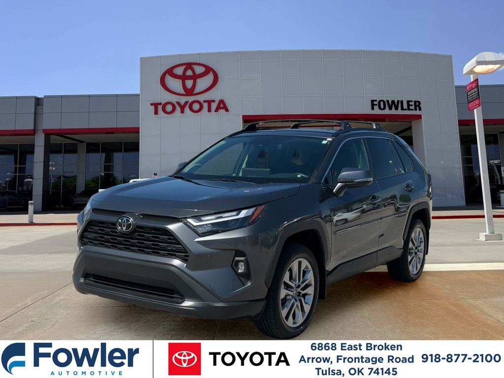 Magnetic Gray Metallic 2025 Toyota RAV4 SUV / Crossover Front-Wheel Drive 8-Speed Automatic