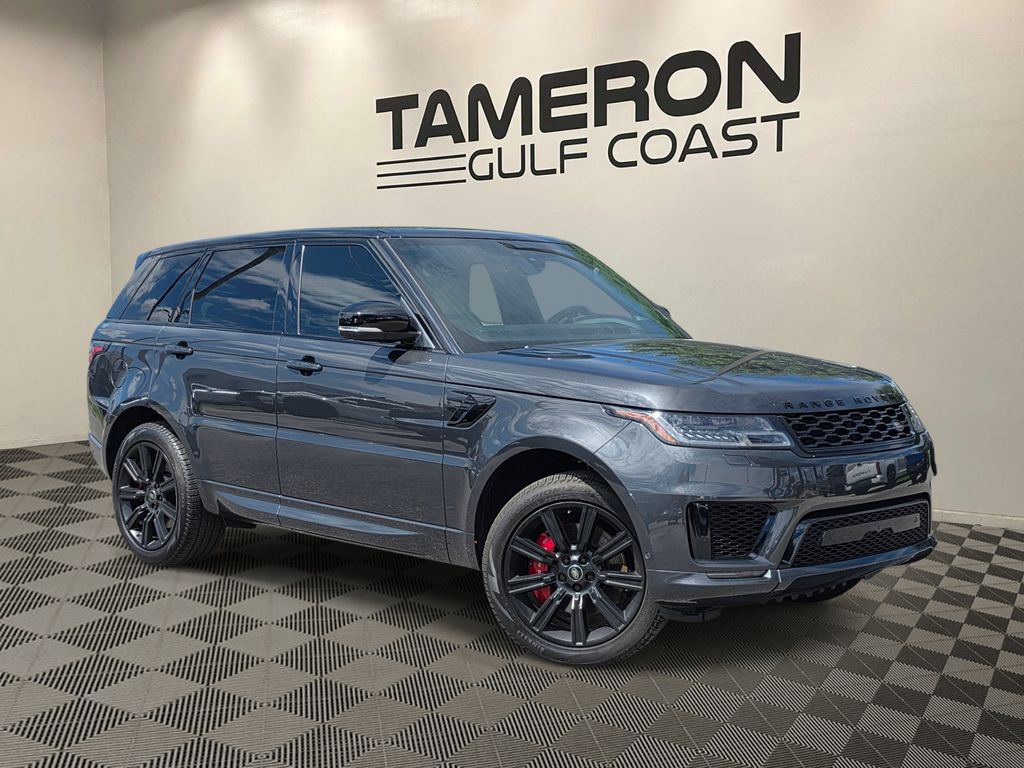 Gray 2020 Land Rover Range Rover Sport SUV / Crossover All-Wheel Drive 8-Speed Automatic