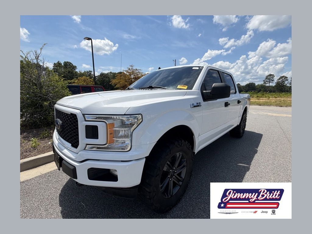 Oxford White 2020 Ford F-150 Pickup Truck Four-Wheel Drive 10-Speed Automatic