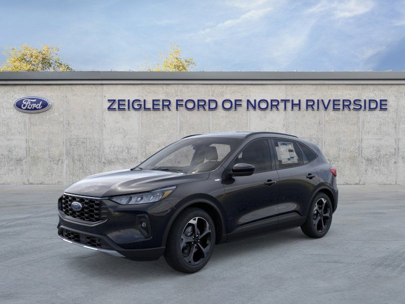 Agate Black Metallic 2026 Ford Escape Hybrid ST-Line Select AWD SUV / Crossover All-Wheel Drive Continuously Variable Transmission