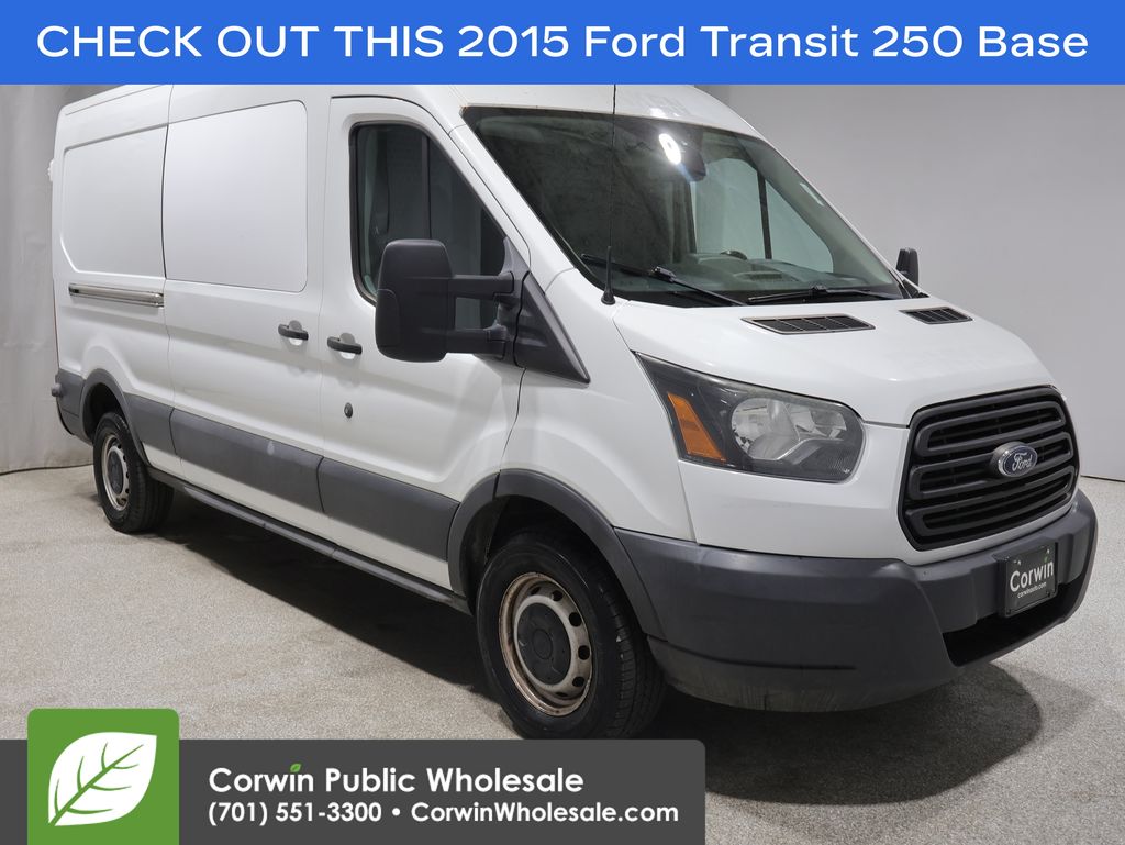  2015 Ford Transit Cargo 250 3dr LWB Medium Roof w/Sliding Passenger Side Door   