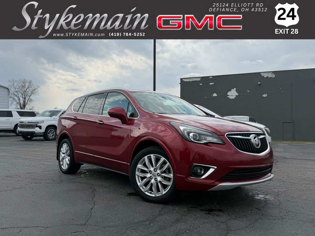 Chili Red Metallic 2020 Buick Envision Premium AWD SUV / Crossover All-Wheel Drive 9-Speed Automatic