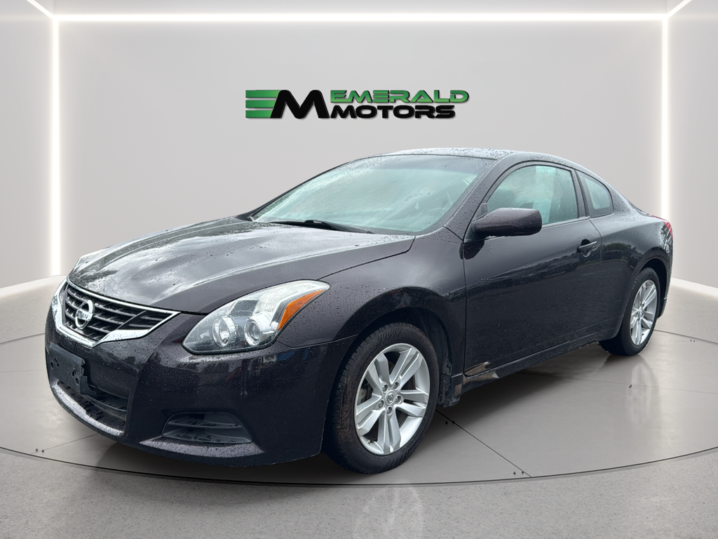 Red (Crimson Black Metallic) 2011 Nissan Altima Coupe 2.5 S Coupe Front-Wheel Drive 6-Speed Manual