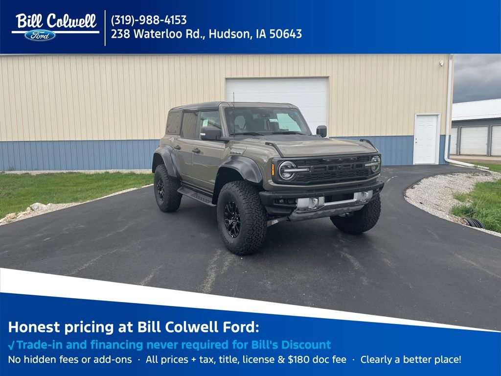 Marsh Gray 2026 Ford Bronco Raptor SUV / Crossover Four-Wheel Drive Automatic