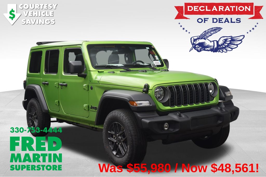 new 2026 Jeep Wrangler car, priced at $48,561