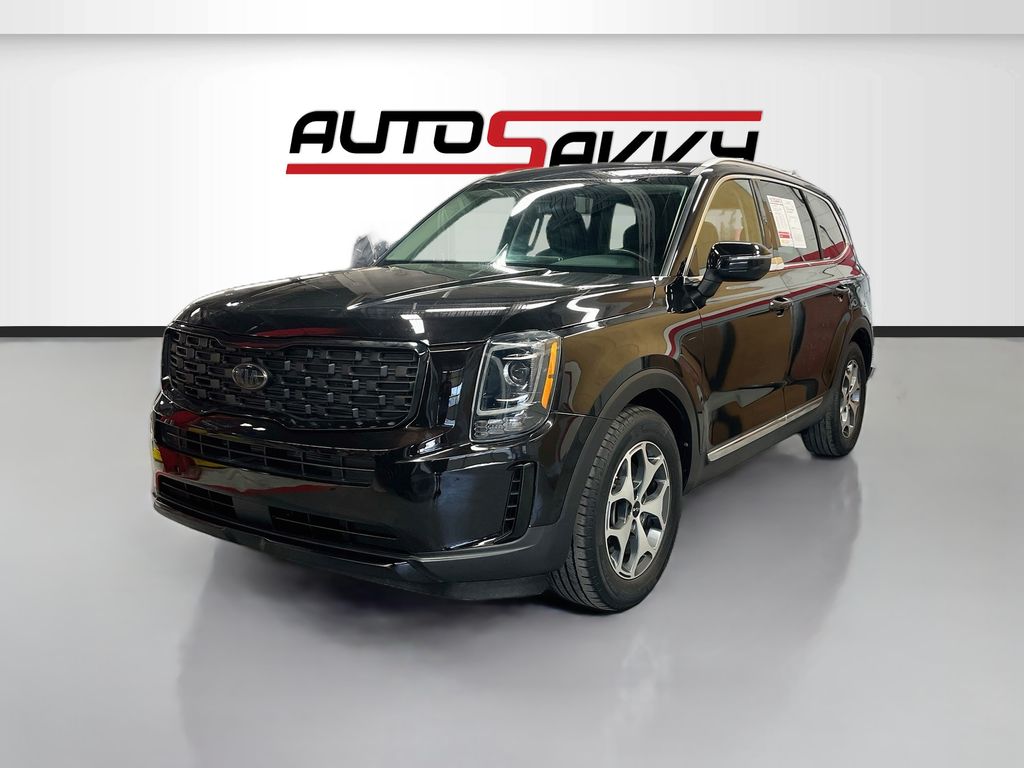 Used 2022 Black Copper Kia EX image 3