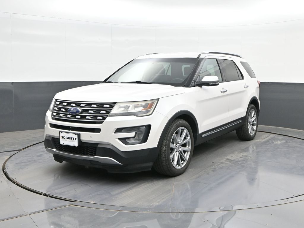 White 2017 Ford Explorer SUV / Crossover Front-Wheel Drive 6-Speed Automatic