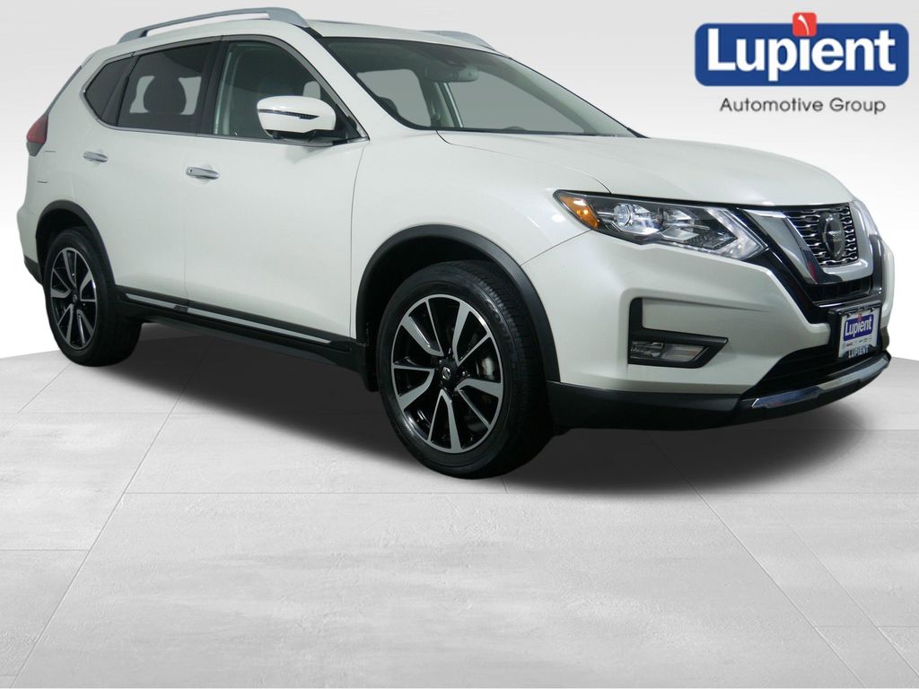 Pearl White Tricoat 2020 Nissan Rogue SL AWD SUV / Crossover All-Wheel Drive Continuously Variable Transmission