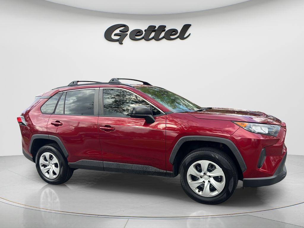 Certified Used 2021 Red Toyota LE image 3