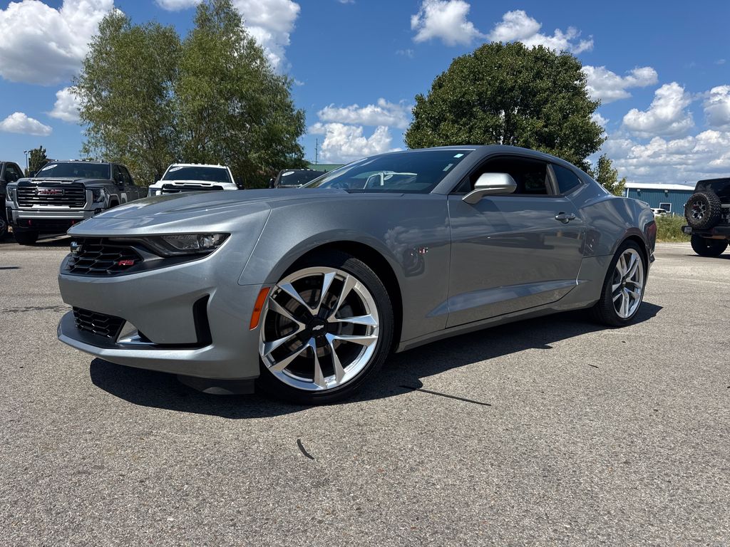 Sharkskin Metallic 2023 Chevrolet Camaro Coupe Rear-Wheel Drive 8-Speed Automatic