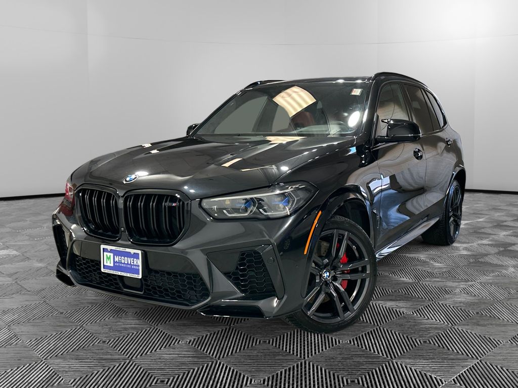Black Sapphire Metallic 2022 BMW X5 M AWD SUV / Crossover All-Wheel Drive 8-Speed Automatic