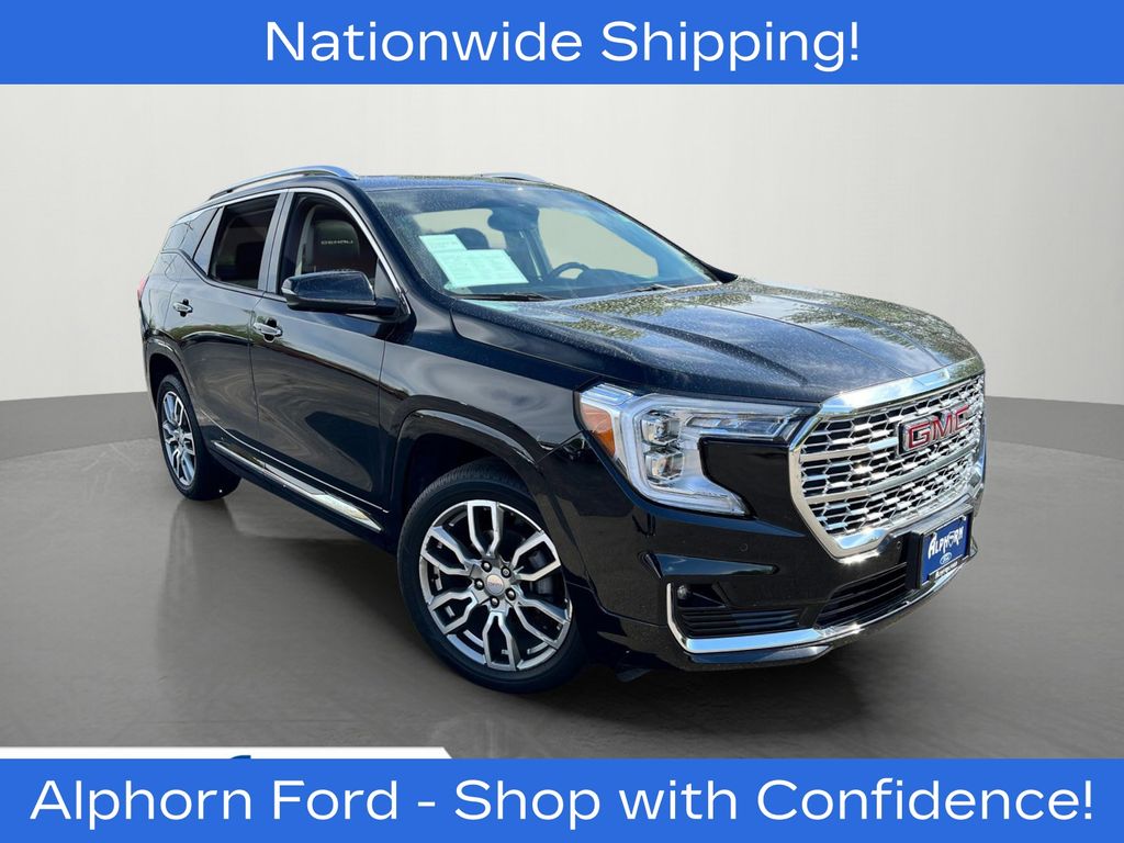 Black (Ebony Twilight Metallic) 2023 GMC Terrain SUV / Crossover All-Wheel Drive Automatic
