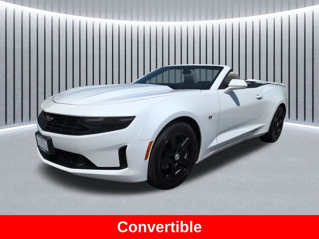 Summit White 2020 Chevrolet Camaro Convertible Rear-Wheel Drive 8-Speed Automatic