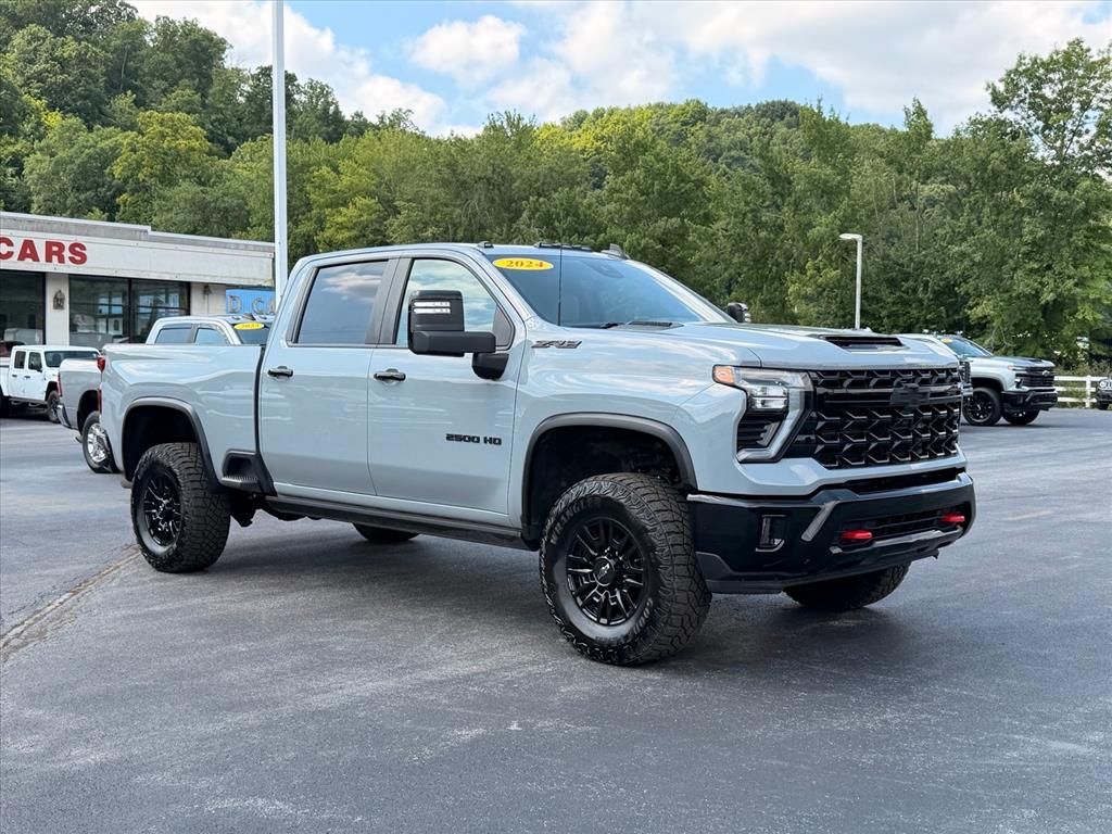 Slate Gray Metallic 2024 Chevrolet Silverado 2500HD Pickup Truck Four-Wheel Drive Automatic