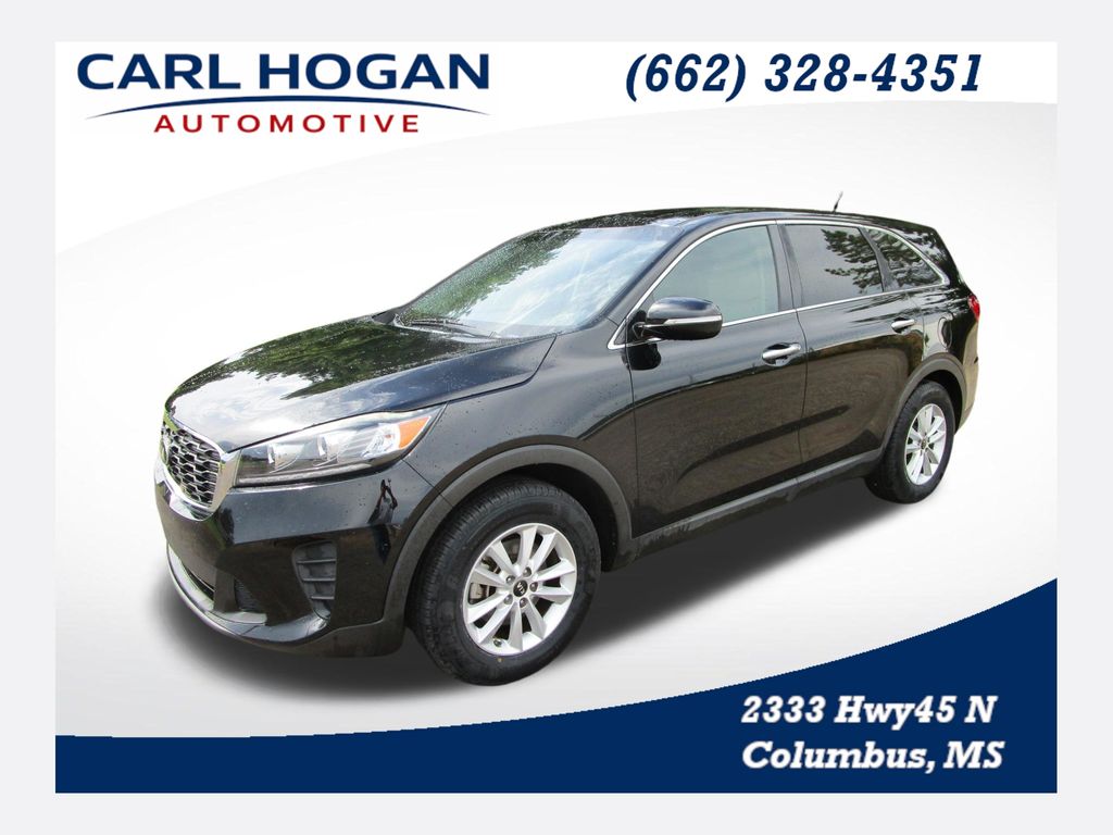 Ebony Black 2019 Kia Sorento SUV / Crossover Front-Wheel Drive 6-Speed Automatic