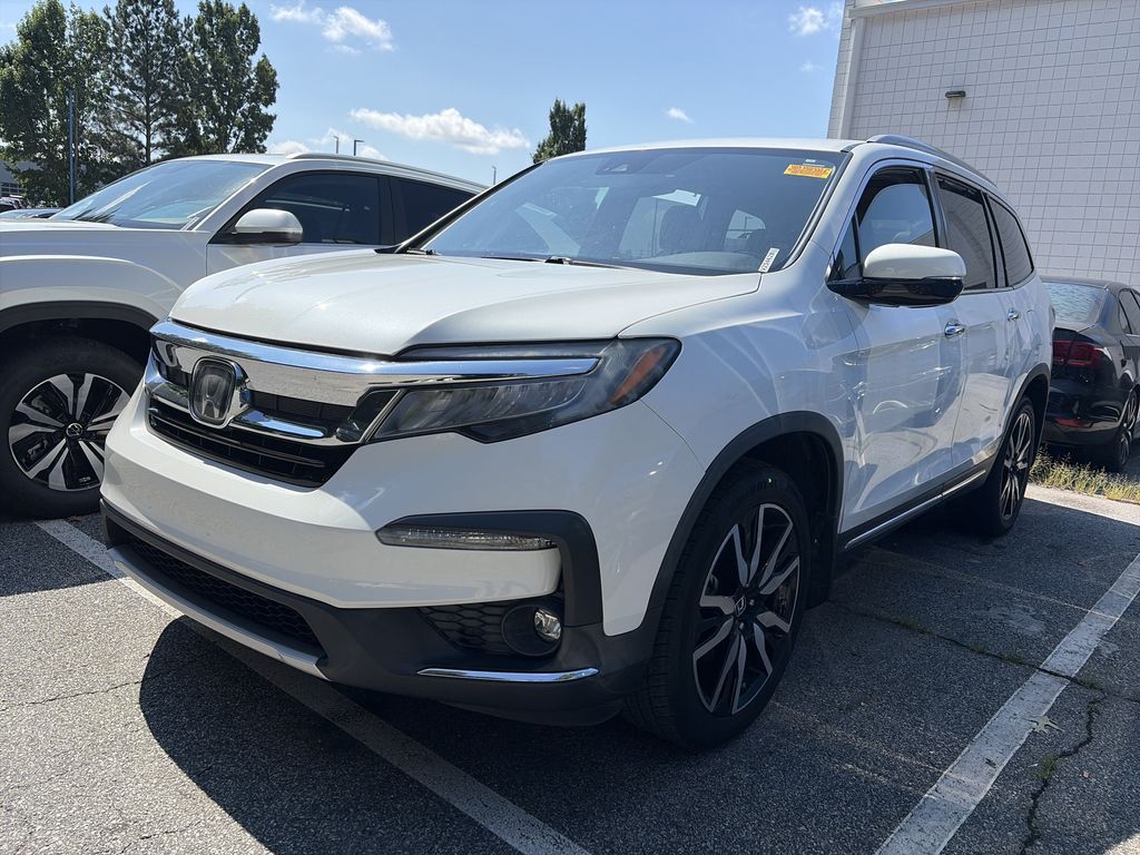 Platinum White Pearl 2020 Honda Pilot SUV / Crossover All-Wheel Drive 9-Speed Automatic