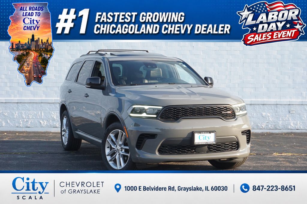 Destroyer Gray Clearcoat 2024 Dodge Durango SUV / Crossover All-Wheel Drive 8-Speed Automatic