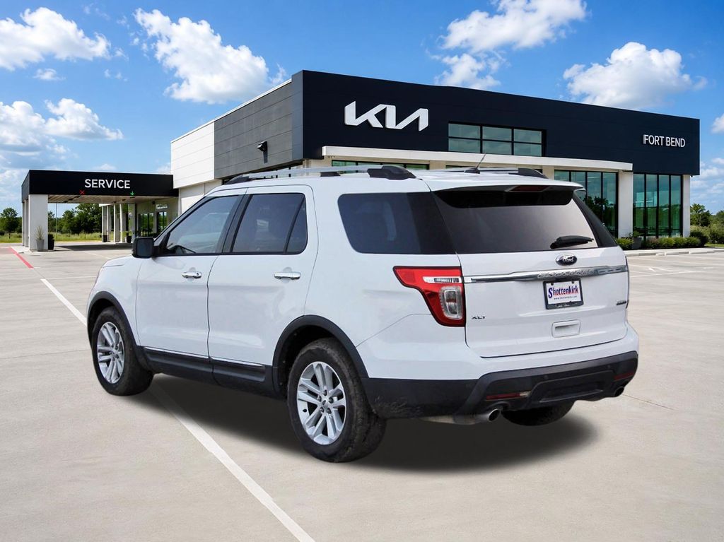 2013 Ford Explorer XLT White at DeMontrond Gulf Freeway