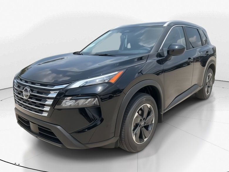 2025 Super Black Nissan Rogue SV FWD SUV