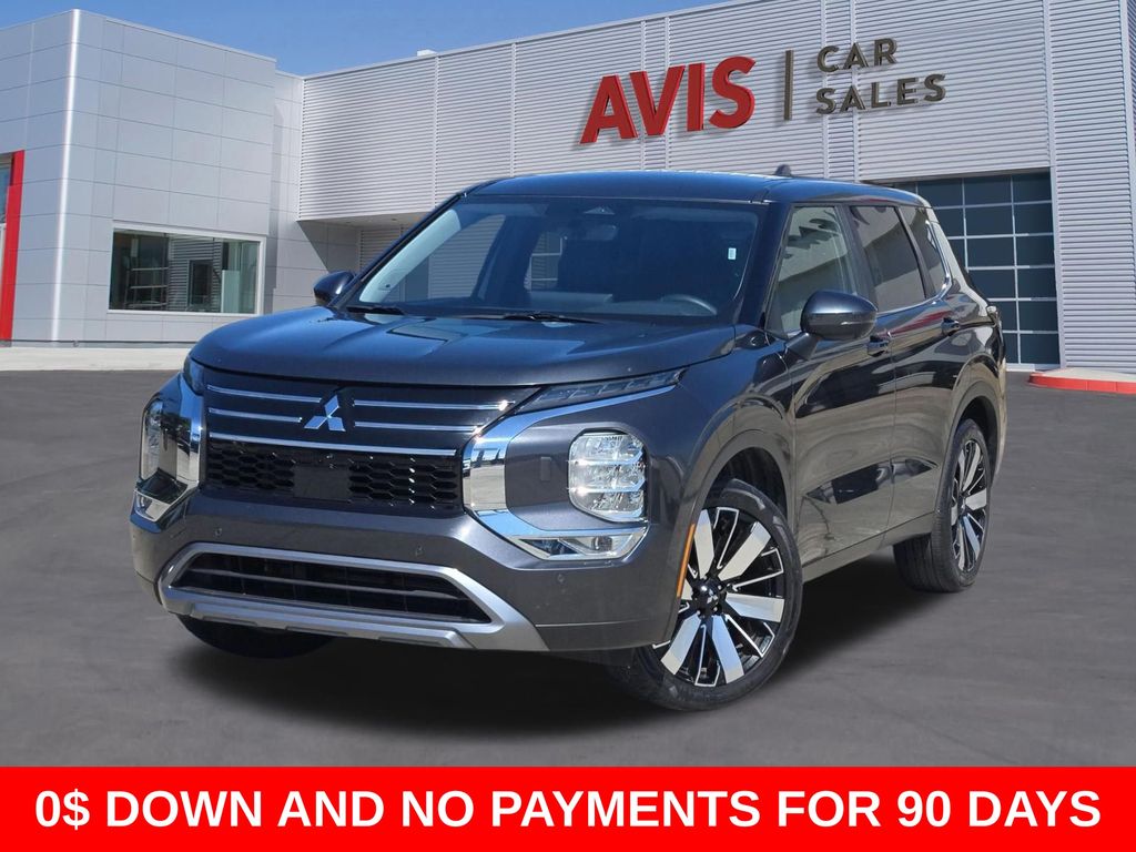 Gray 2025 Mitsubishi Outlander SE FWD SUV / Crossover Front-Wheel Drive Continuously Variable Transmission