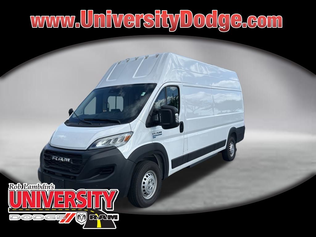 Bright White Clearcoat 2024 RAM ProMaster EV Delivery 159 Super High Roof Step Van FWD Van Front-Wheel Drive 1-Speed Automatic