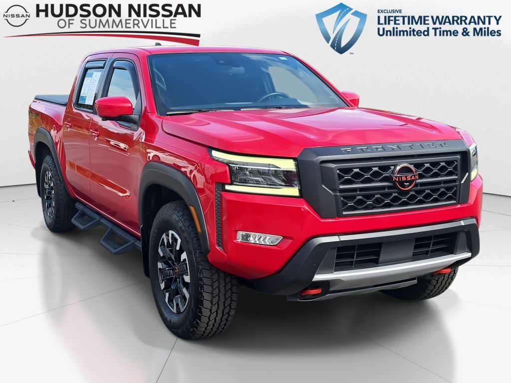 2022 Red Alert Nissan Frontier PRO-4X Truck