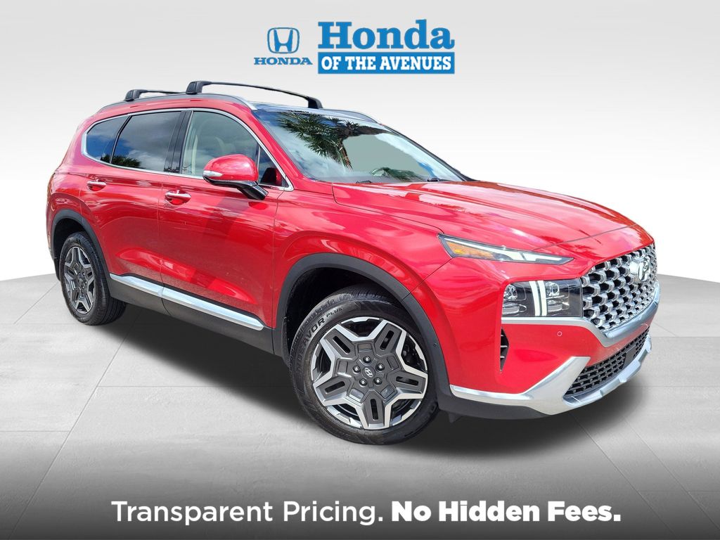 Calypso Red 2023 Hyundai Santa Fe SUV / Crossover Front-Wheel Drive Automatic